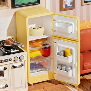 Maison Miniature Cuisine des Repas Heureux