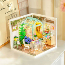 Charger l&#39;image dans la galerie, Maison Miniature Jardin de Thé Fleuri
