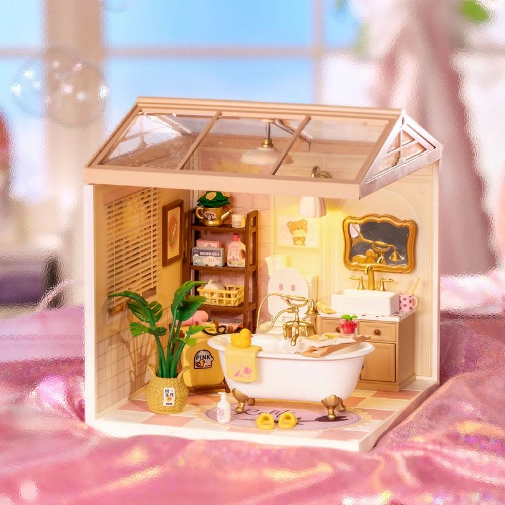 Maison Miniature Salle de Bain Pop