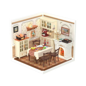 Maison Miniature Salle à Manger Chaleureuse