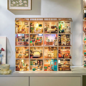 Maison Miniature Salle à Manger Chaleureuse