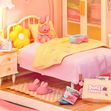 Charger l'image dans la galerie, Maison Miniature - Charmante chambre rose