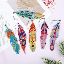 Charger l'image dans la galerie, Marque-Pages Diamond Art 6x Plume