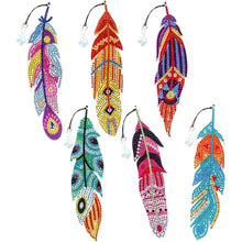 Charger l'image dans la galerie, Marque-Pages Diamond Art 6x Plume