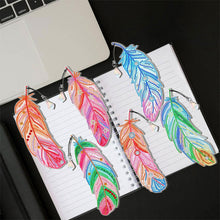 Charger l&#39;image dans la galerie, Marque-Pages Diamond Painting 6x avec Plume