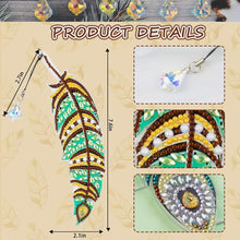 Charger l'image dans la galerie, Marque-Pages Diamond Painting 6x - Plume