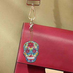Pendentif Diamond Painting Crâne Ensemble de 5 pièces