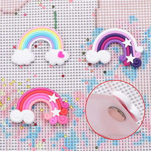 Aimant de maintien Diamond Painting / Arc-en-Ciel 4 Couleurs