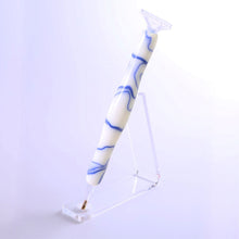 Charger l&#39;image dans la galerie, Stylo Premium Ergonomique Diamond Painting Vagues Bleues 5 Variantes
