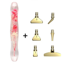 Charger l&#39;image dans la galerie, Stylo Premium Ergonomique Diamond Painting avec Fleurs Roses