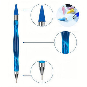 Stylo Ergonomique Diamond Painting pour Pierres AB en 6 Couleurs