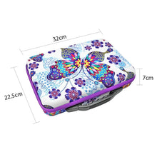 Charger l&#39;image dans la galerie, Étui Diamond Painting Papillon avec 70 Compartiments + Accessoires