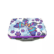 Charger l&#39;image dans la galerie, Étui Diamond Painting Papillon avec 70 Compartiments + Accessoires