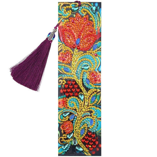 Marque-Pages Diamond Painting Fleur