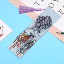 Charger l&#39;image dans la galerie, Marque-Pages Diamond Painting Femme avec Fleurs