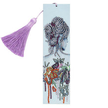 Charger l&#39;image dans la galerie, Marque-Pages Diamond Painting Femme avec Fleurs