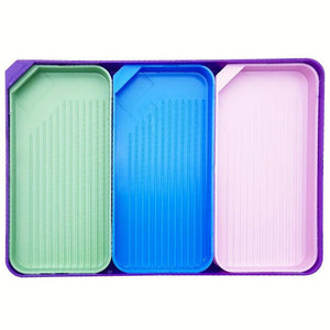 Ensemble de Plateaux Multifonctionnels Diamond Painting