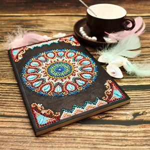 Cahier Diamond Painting Fleur Bleue