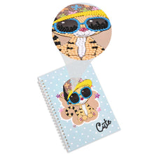 Charger l'image dans la galerie, Cahier Diamond Painting Chat Mignon