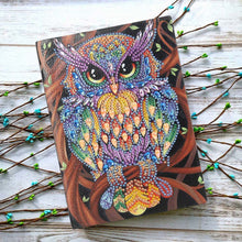 Charger l'image dans la galerie, Cahier de peinture Diamond Art Hibou