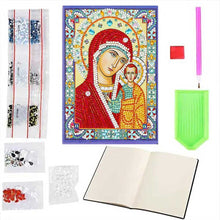 Charger l'image dans la galerie, Cahier Diamond Painting Vierge Marie avec Jésus