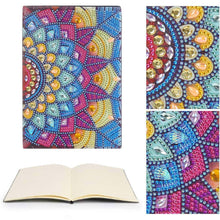 Charger l'image dans la galerie, Cahier Diamond Painting Fleur Mandala