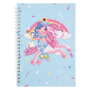 Cahier Diamond Painting Sirène avec Licorne