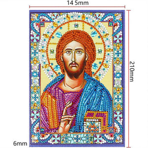 Cahier Diamond Painting Icône Jésus