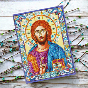 Cahier Diamond Painting Icône Jésus