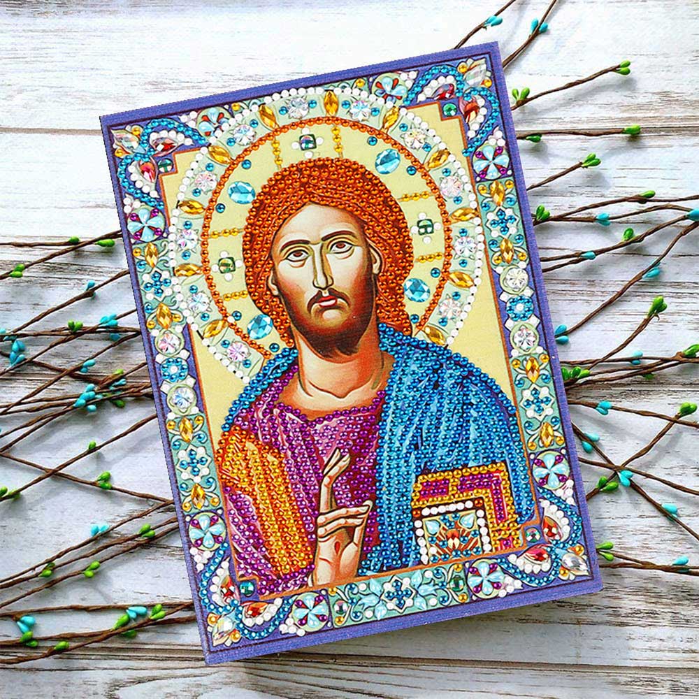 Cahier Diamond Painting Icône Jésus