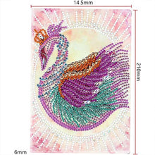 Charger l&#39;image dans la galerie, Cahier Diamond Painting Cygne