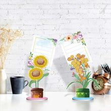 Charger l'image dans la galerie, Porte-Note Diamond Painting Fleurs 2 Pièces