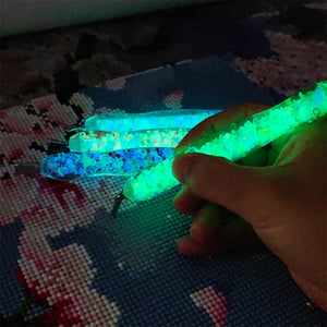 Stylo Premium Diamond Painting Lumière Violet 5 Variantes