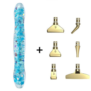 Stylo Premium Diamond Painting Lumière Bleu 5 Variantes