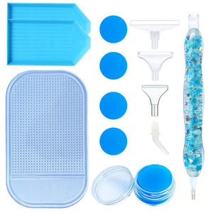 Stylo Premium Diamond Painting Lumière Bleu 5 Variantes
