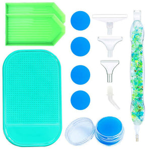 Stylo Premium Diamond Painting Lumière Vert 5 Variantes