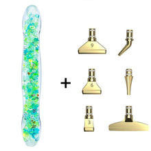 Charger l&#39;image dans la galerie, Stylo Premium Diamond Painting Lumière Vert 5 Variantes