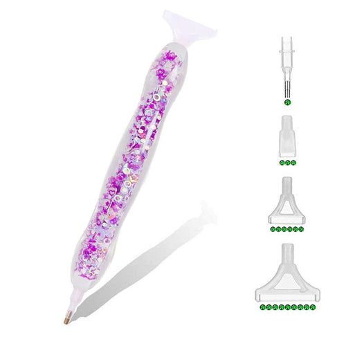 Stylo Premium Diamond Painting Lumière Violet 5 Variantes