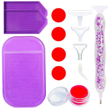 Charger l&#39;image dans la galerie, Stylo Premium Diamond Painting Lumière Violet 5 Variantes
