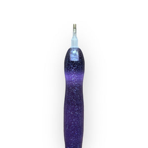 Stylo Premium Diamond Painting Ergonomique Paillettes Violet 5 Variantes