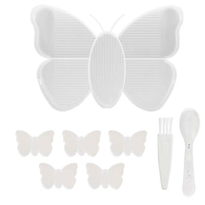 Ensemble d'Outils Professionnels Diamond Painting Papillon 8 Pièces Accessoires Plateau