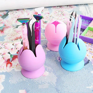 Poubelle Mini Tulipe en Gemme Diamond Painting en 4 Couleurs