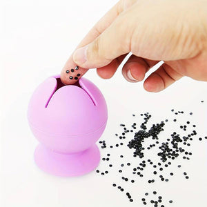 Poubelle Mini Tulipe en Gemme Diamond Painting en 4 Couleurs