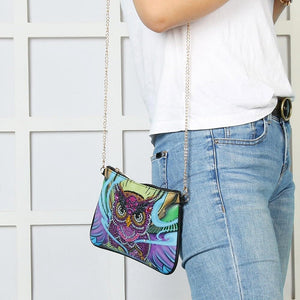 Sac Diamond Painting avec Hibou