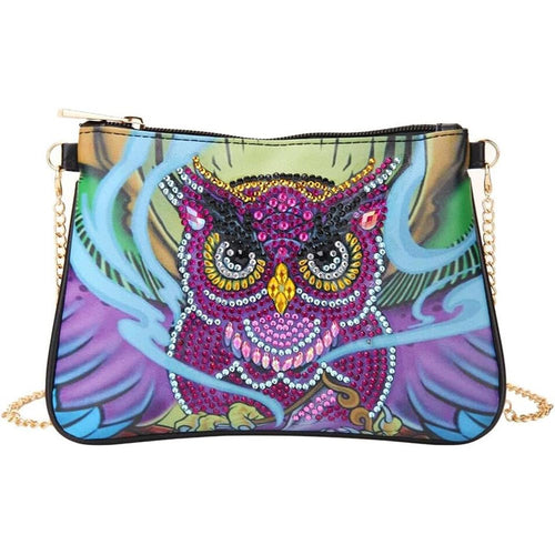 Sac Diamond Painting avec Hibou