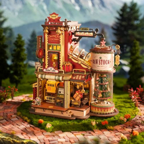 Puzzle 3D Atelier de Cadeaux de Noël