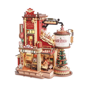 Puzzle 3D Atelier de Cadeaux de Noël
