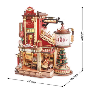 Puzzle 3D Atelier de Cadeaux de Noël