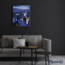 Charger l'image dans la galerie, Peinture par numéros Toits de Paris | Figured'Art intermédiaire nouveautés ville paysages