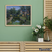 Charger l'image dans la galerie, Peinture par numéros Havre de paix lumineux | Figured'Art intermédiaire nouveautés paysages